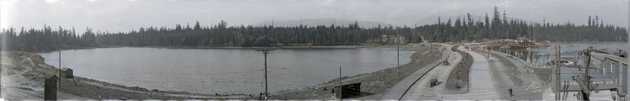 view of stanley park causeway showing lost lagoon and the vancouver rowing club building on coal harbour 5457291666 o